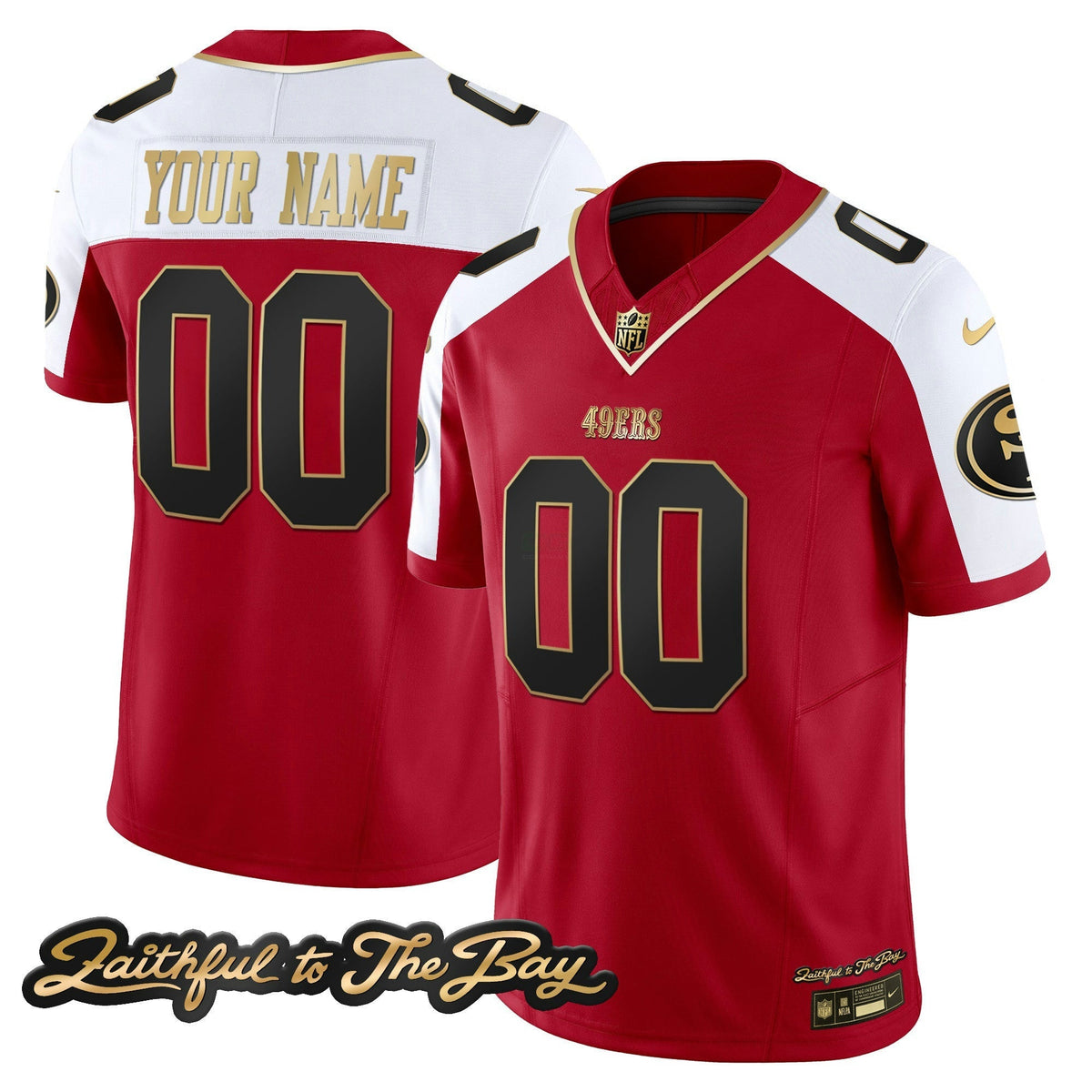 NFL Faithful To The Bay Patch Vapor Jersey V3