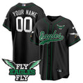 NFL Fly Fly Patch Throwback Kelly Green Jersey