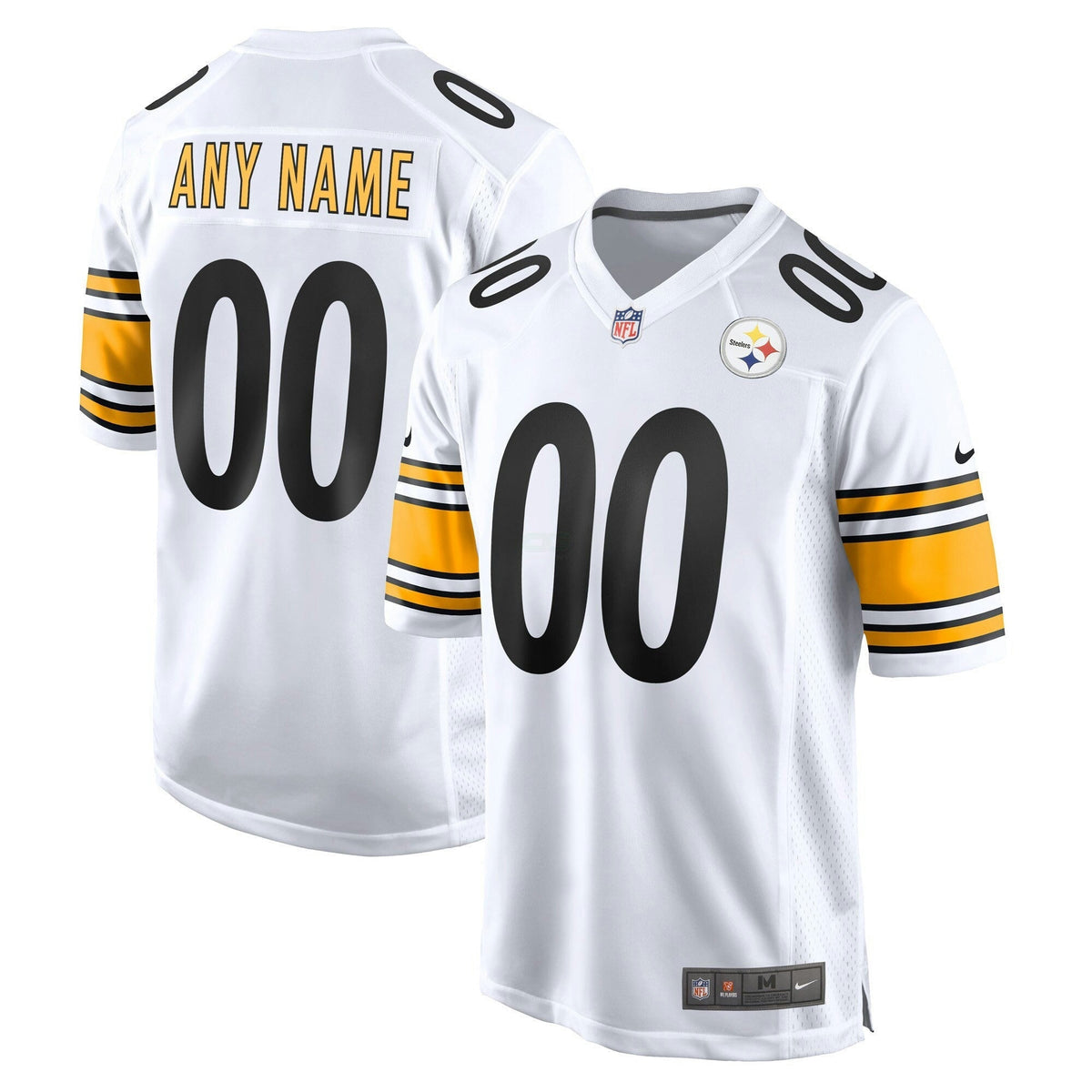 Jersey NFL Game White and Game Back Custom Name and Number
