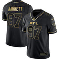NFL Grady Jarrett Atlanta Black Gold & White Gold Jersey