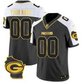 NFL Green Bay Packers Home Patch Gold Vapor Jersey