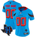 NFL Houston 2024 Texas Patch Vapor Limited Jersey V3