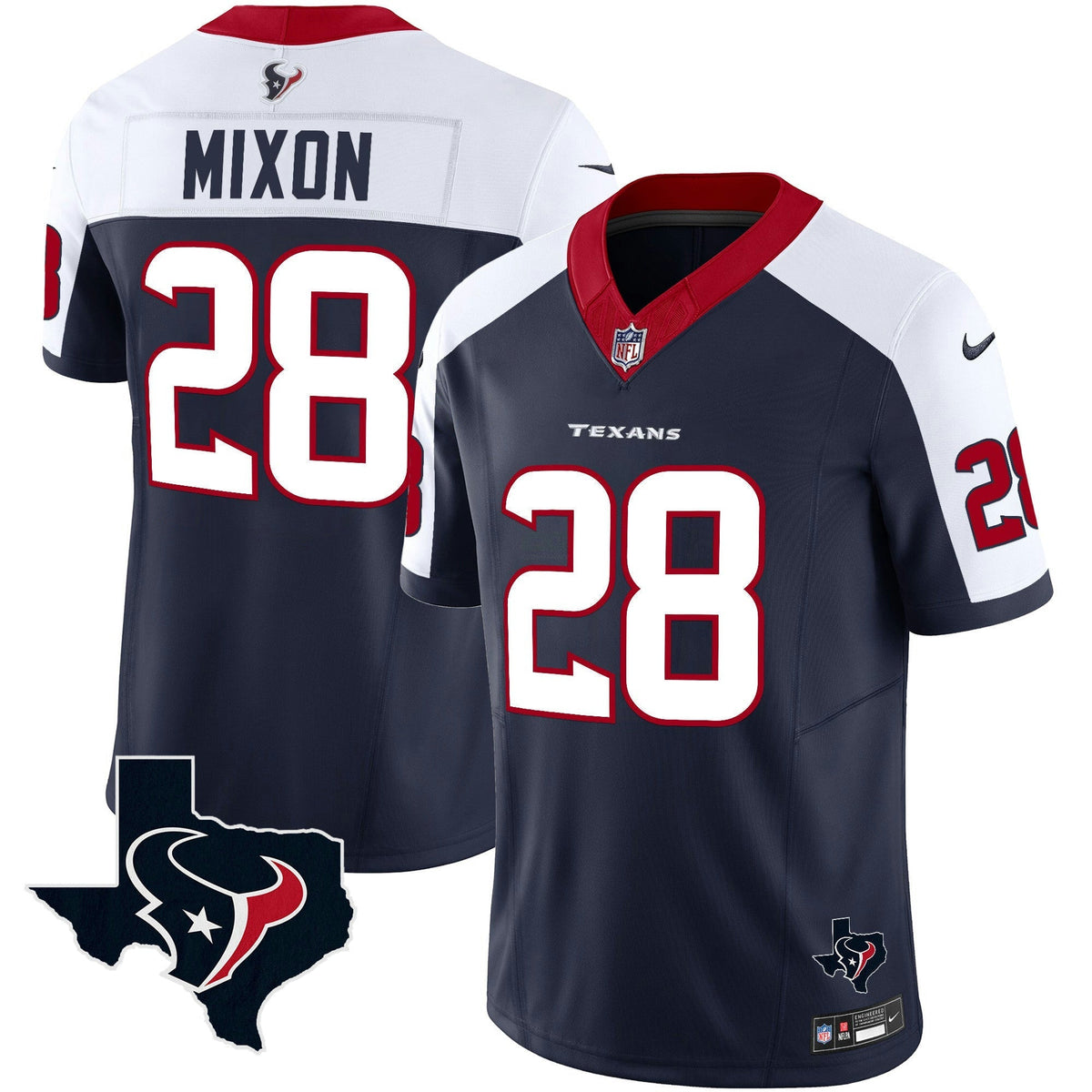NFL Joe Mixon Houston Vapor Limited Jersey