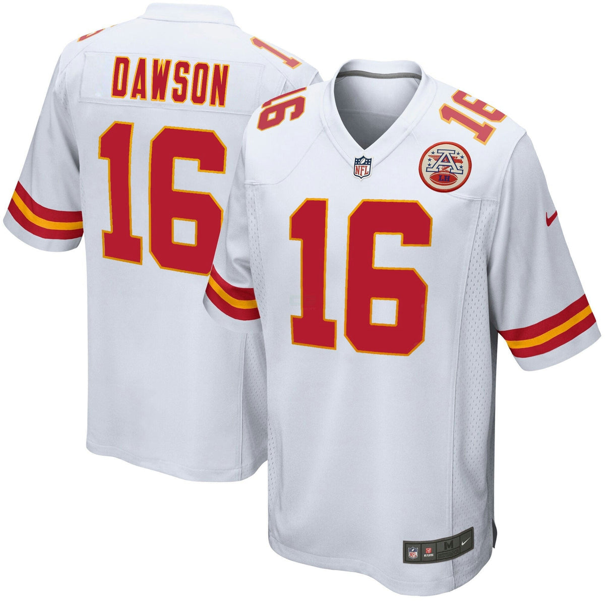 Jersey NFL Len Dawson Red Game Retired Player