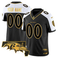 NFL Maryland Patch Gold Vapor Limited Jersey V2