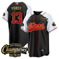 NFL Men’s 2023 NFC West Champions Baseball Gold Trim Jersey