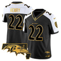 NFL Baltimore Ravens Men’s 2024 Gold Vapor Limited Jersey