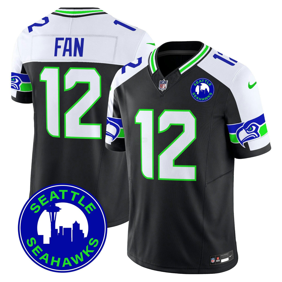 NFL Men’s 2025 Seattle City Patch Vapor Limited Jersey