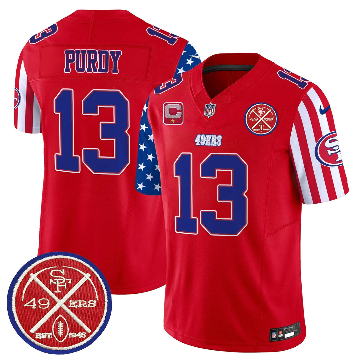NFL San Francisco 49ers Men’s American Style Vapor Limited Jersey