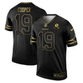 Jersey NFL Men’s Black & White Gold Game Team Est 1960 Patch