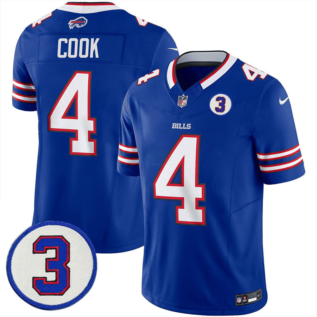 NFL Men’s Buffalo Damar Honoring Patch Vapor Limited Jersey