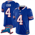 NFL Men’s Buffalo New York Patch Vapor Limited Jersey V2