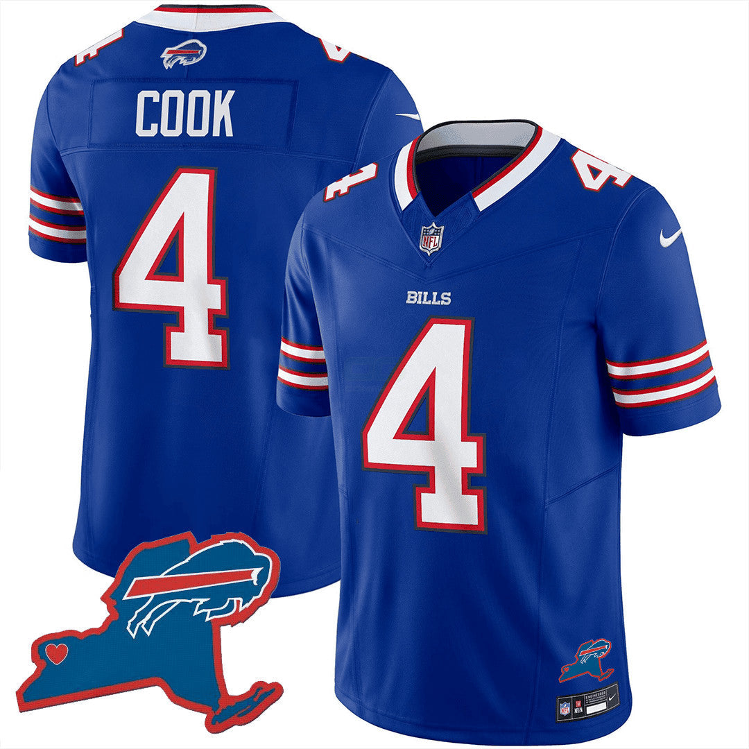 NFL Men’s Buffalo New York Patch Vapor Limited Jersey V2
