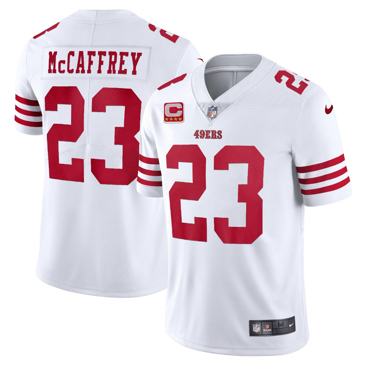 Jersey NFL Men’s Christian McCaffrey Gold & Split