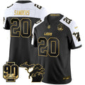 NFL Men’s Detroit 2025 Michigan & 90th Season Patch Gold Vapor Limited Jersey