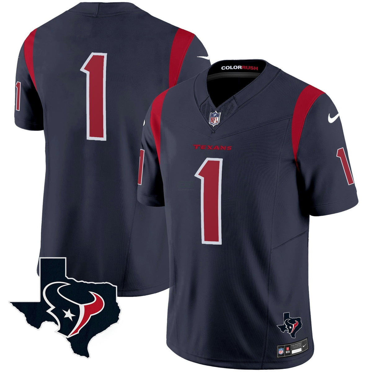 NFL Men’s Houston Color Rush Legend Vapor Jersey V2
