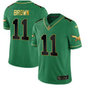 NFL Men’s Kelly Green Gold Jersey