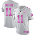 Jersey NFL Men’s Micah Parsons White Pink - White