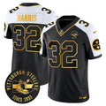 NFL Men’s Pittsburgh Throwback 1933 Patch Gold Vapor Limited Jersey