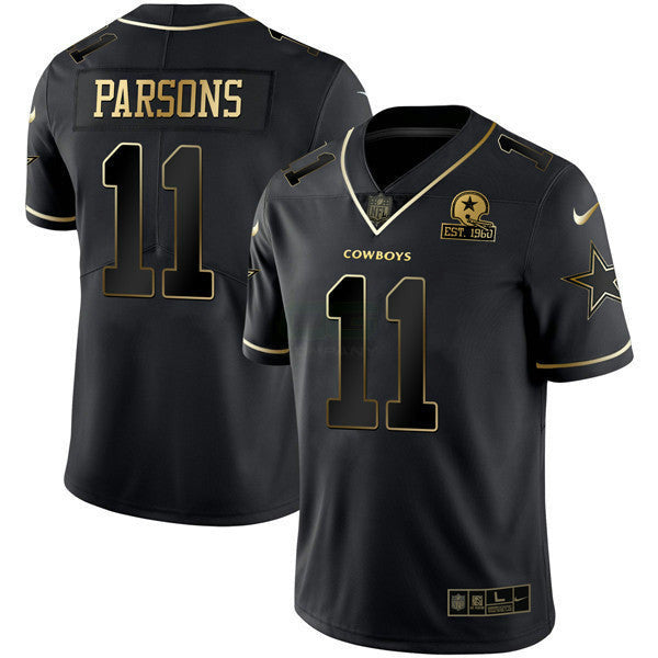 Jersey NFL Men’s Black Gold Collection