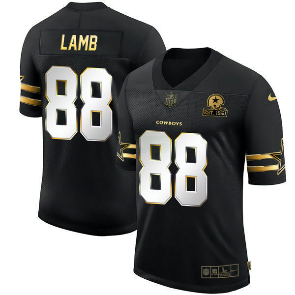 Jersey NFL Men’s Black Gold Collection