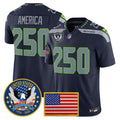 NFL Men’s Seattle “United States 250th Anniversary Patch” Vapor Limited Jersey