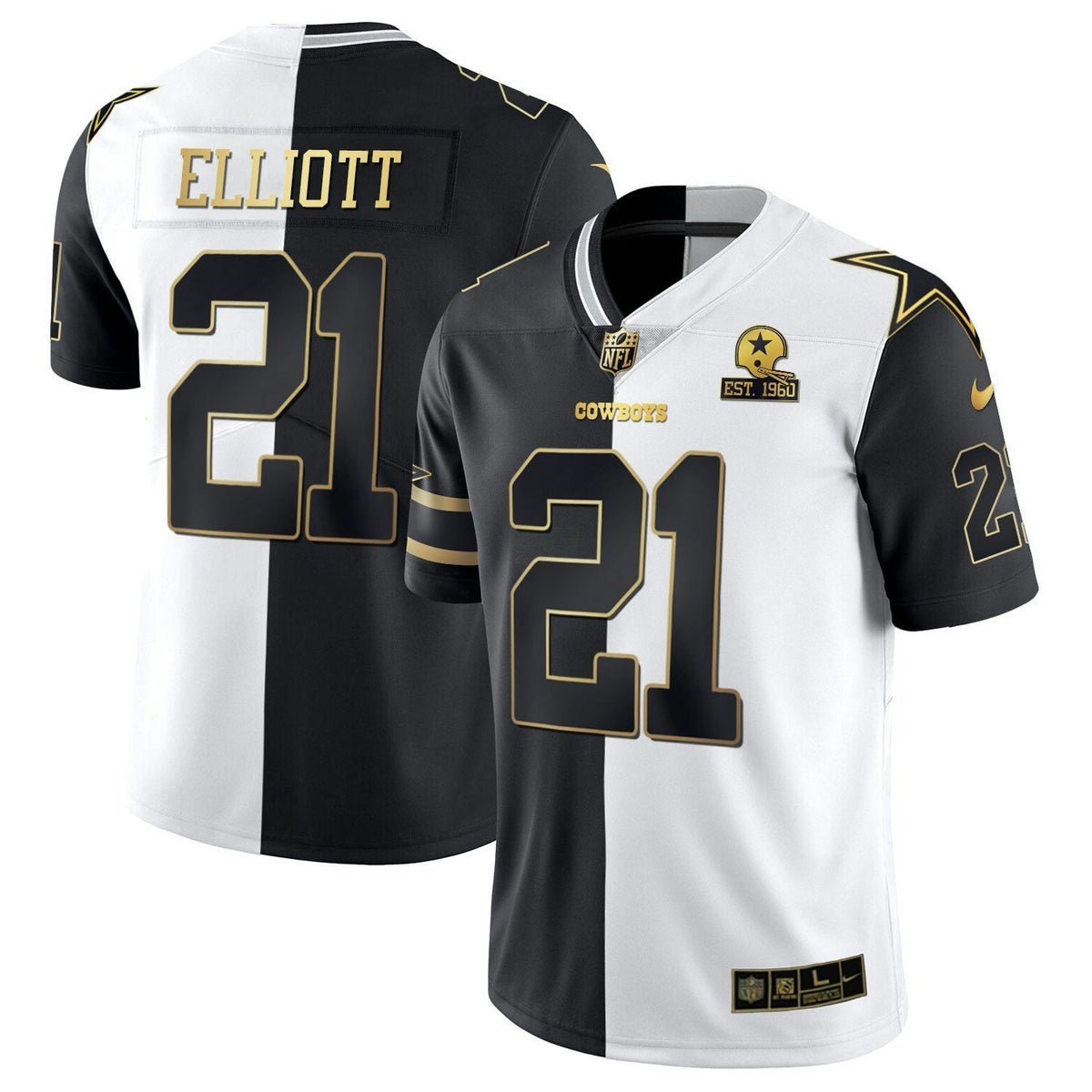 Jersey NFL Men’s Split Est 1960 Patch