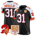 NFL Men’s Tampa Bay Throwback 50th Season Patch Vapor Limited Jersey