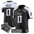 NFL Men’s Tennessee ‘Titan Gothic Shadows Drop’ Vapor Limited Jersey
