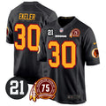 NFL Washington Commanders Men’s Washington Redskins 75th & Sean Taylor Patch Game Jersey