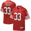NFL Roger Craig San Francisco Red Throwback Jersey - Red