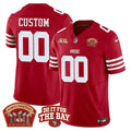 NFL San Francisco 5x World Champions & “Do It For The Bay” Patch Limited Jersey