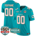 NFL Shula 347 Patch Vapor Limited Jersey V2