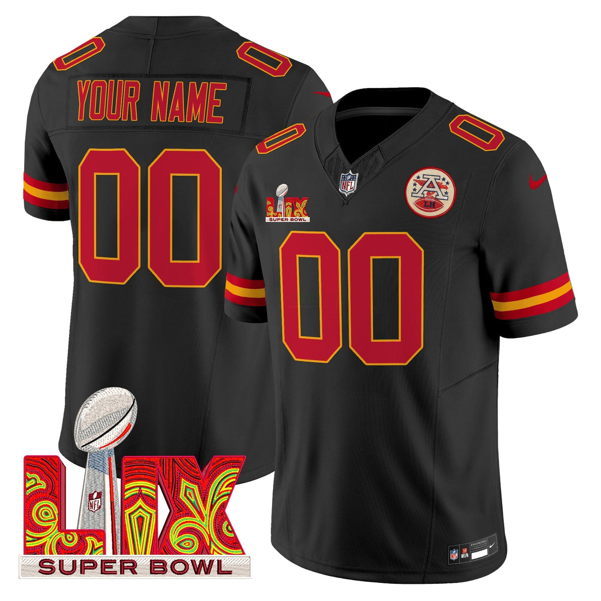 NFL Super Bowl LIX Patch Vapor Limited Jersey