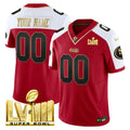 NFL Super Bowl LVIII Gold Patch Vapor Jersey