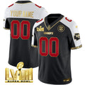 NFL Super Bowl LVIII Pattern Gold Vapor Jersey V2
