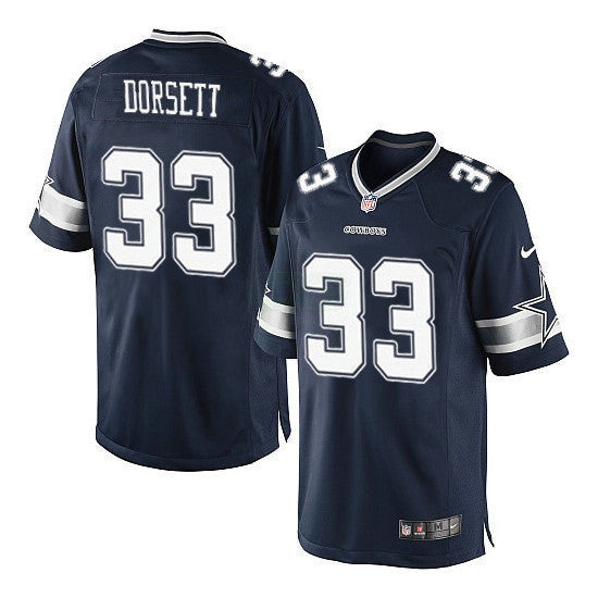 NFL Tony Dorsett Dallas Cowboys Game Navy Blue Jersey - Navy Blue