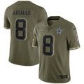 NFL Troy Aikman Dallas Salute To Service Jersey - Salute To Service