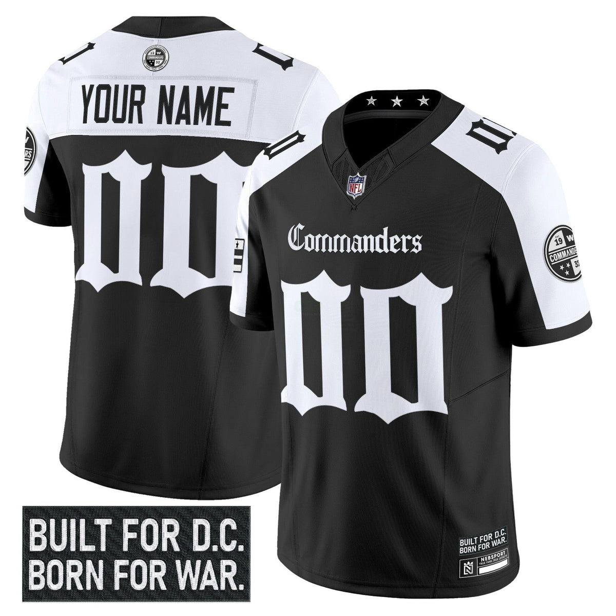 NFL Washington ‘Gothic Capitol Shadows Edition’ Vapor Limited Jersey