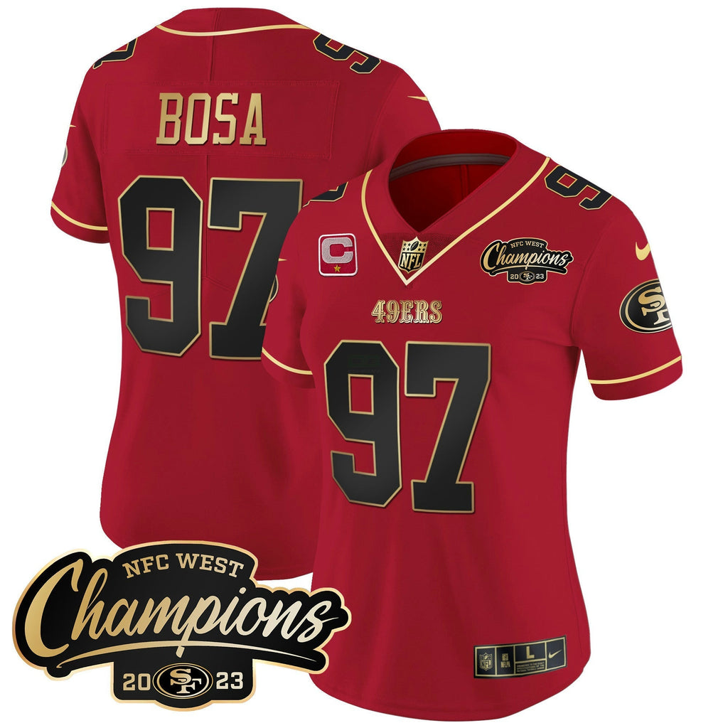 NFL Women’s 2023 NFC West Champions Patch Vapor Jersey