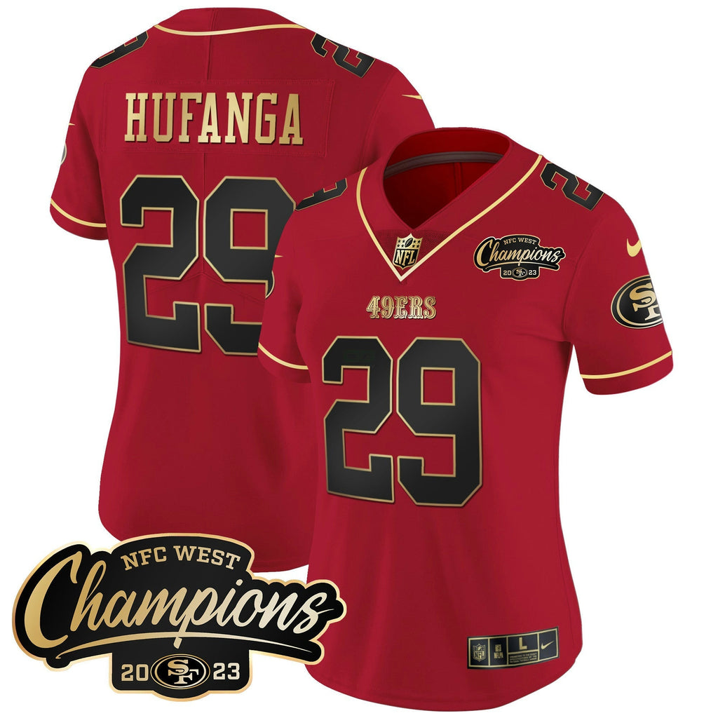NFL Women’s 2023 NFC West Champions Patch Vapor Jersey