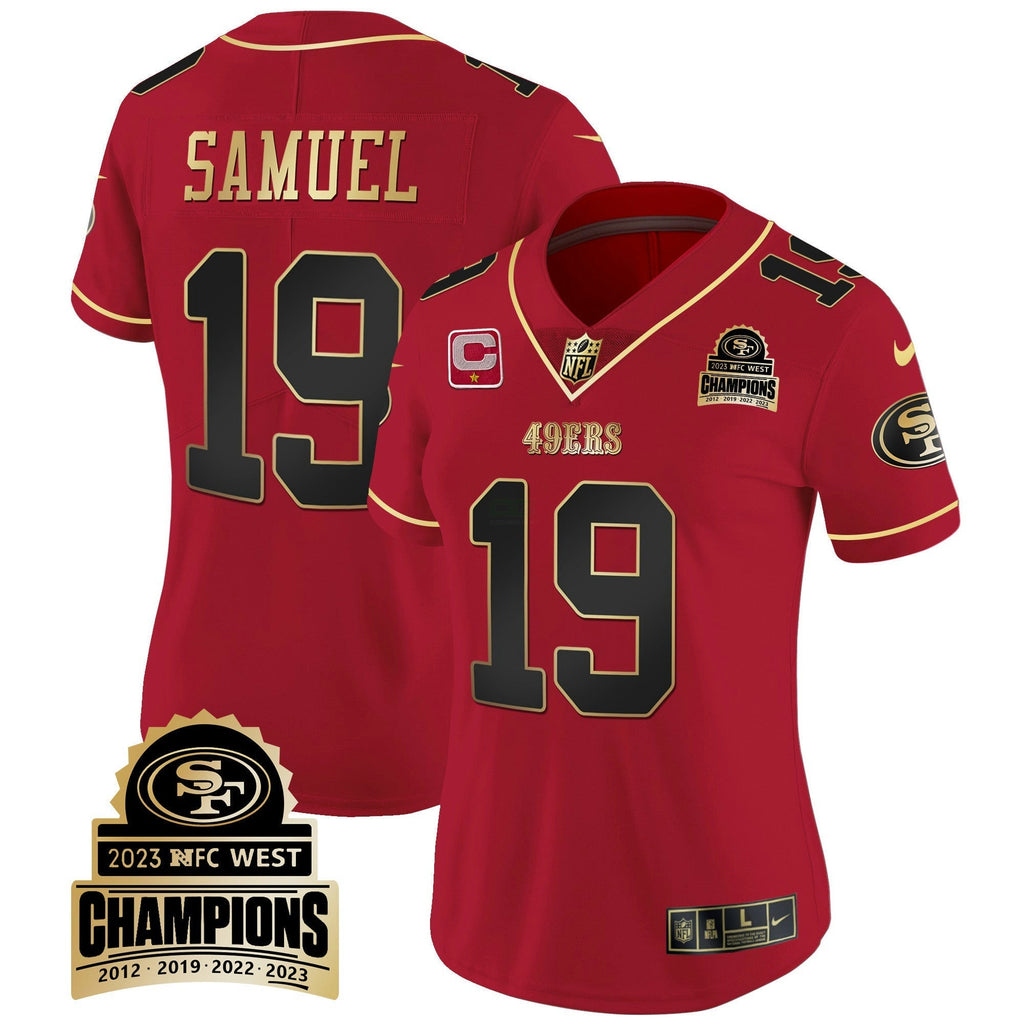 NFL Women’s 2023 NFC West Champions Patch Vapor Jersey V4