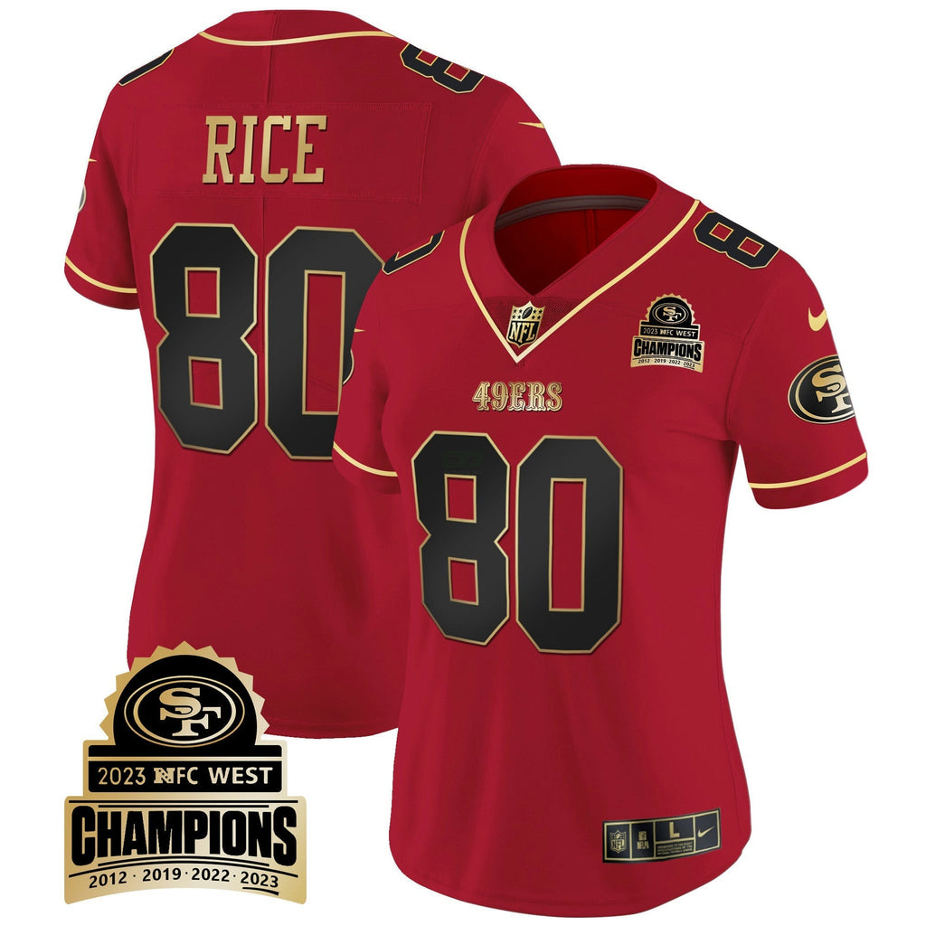 NFL Women’s 2023 NFC West Champions Patch Vapor Jersey V4