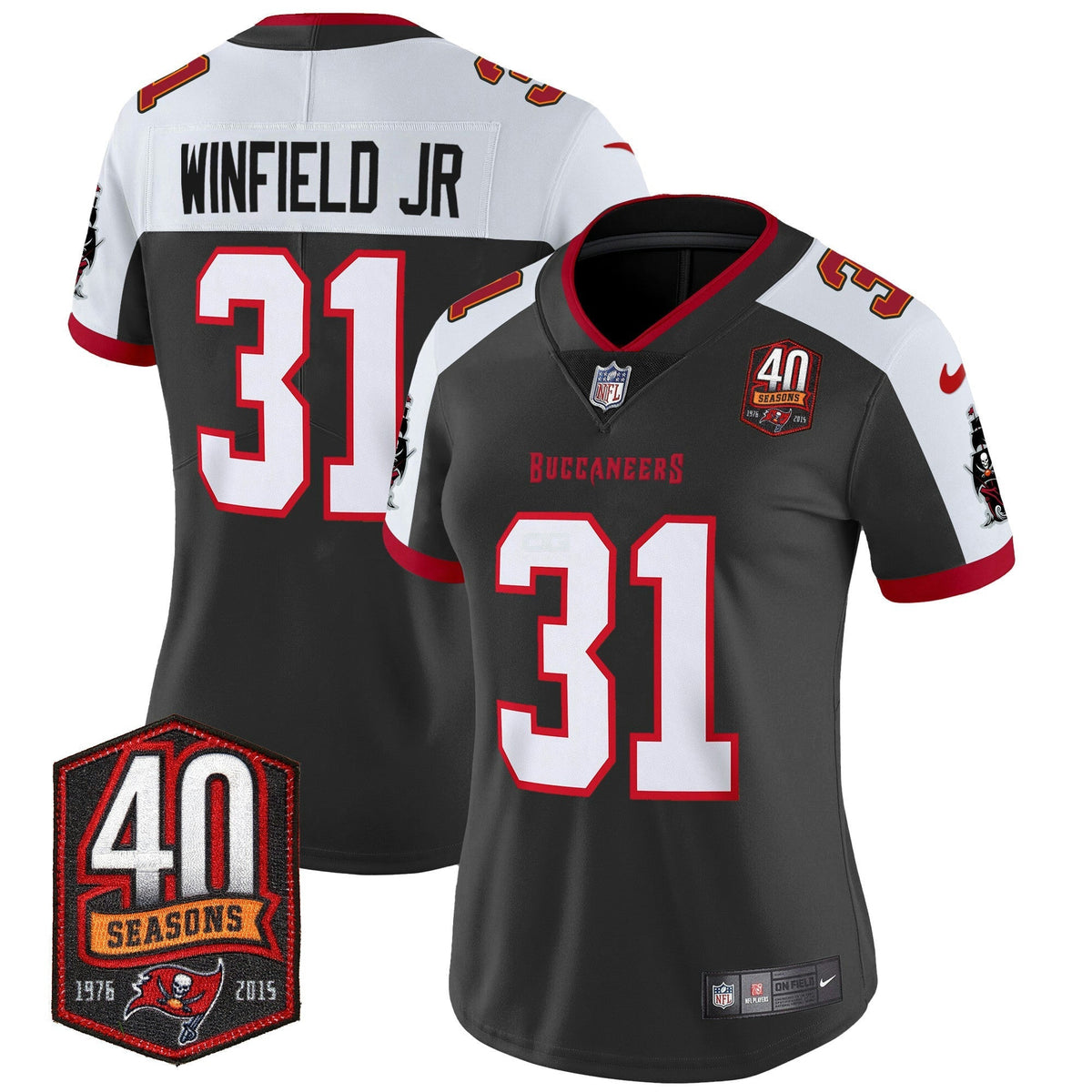 NFL Women’s 40th Season Patch Vapor Limited Jersey
