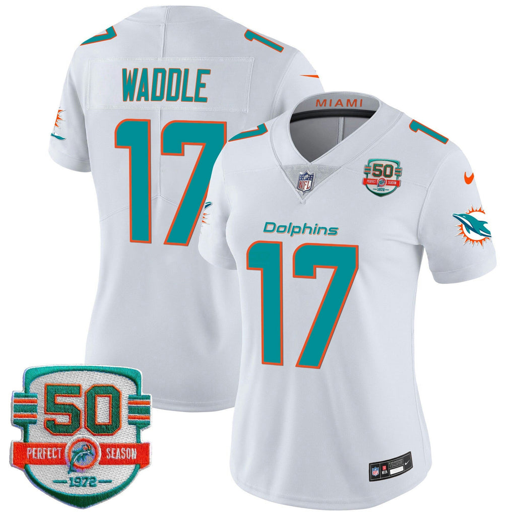 NFL Women’s 50th 1972 Perfect Season Patch Vapor Jersey