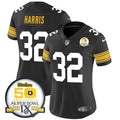 NFL Women’s 50th Anniversary Of Super Bowl IX Patch Vapor Limited Jersey