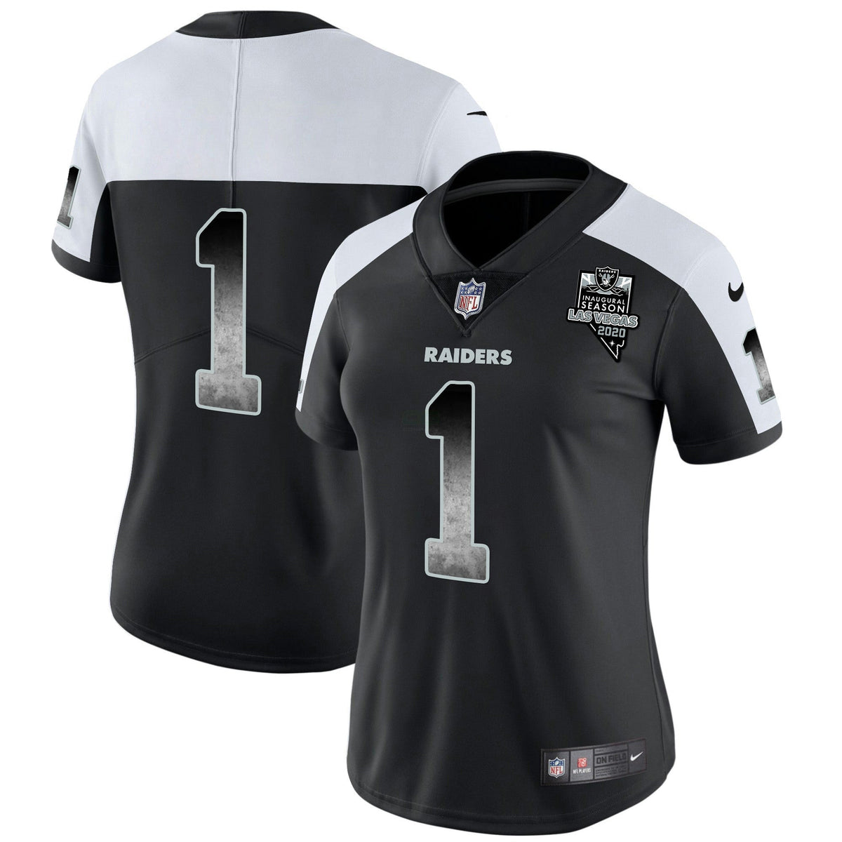 NFL Las Vegas Raiders Women’s Arch Smoke Vapor Jersey