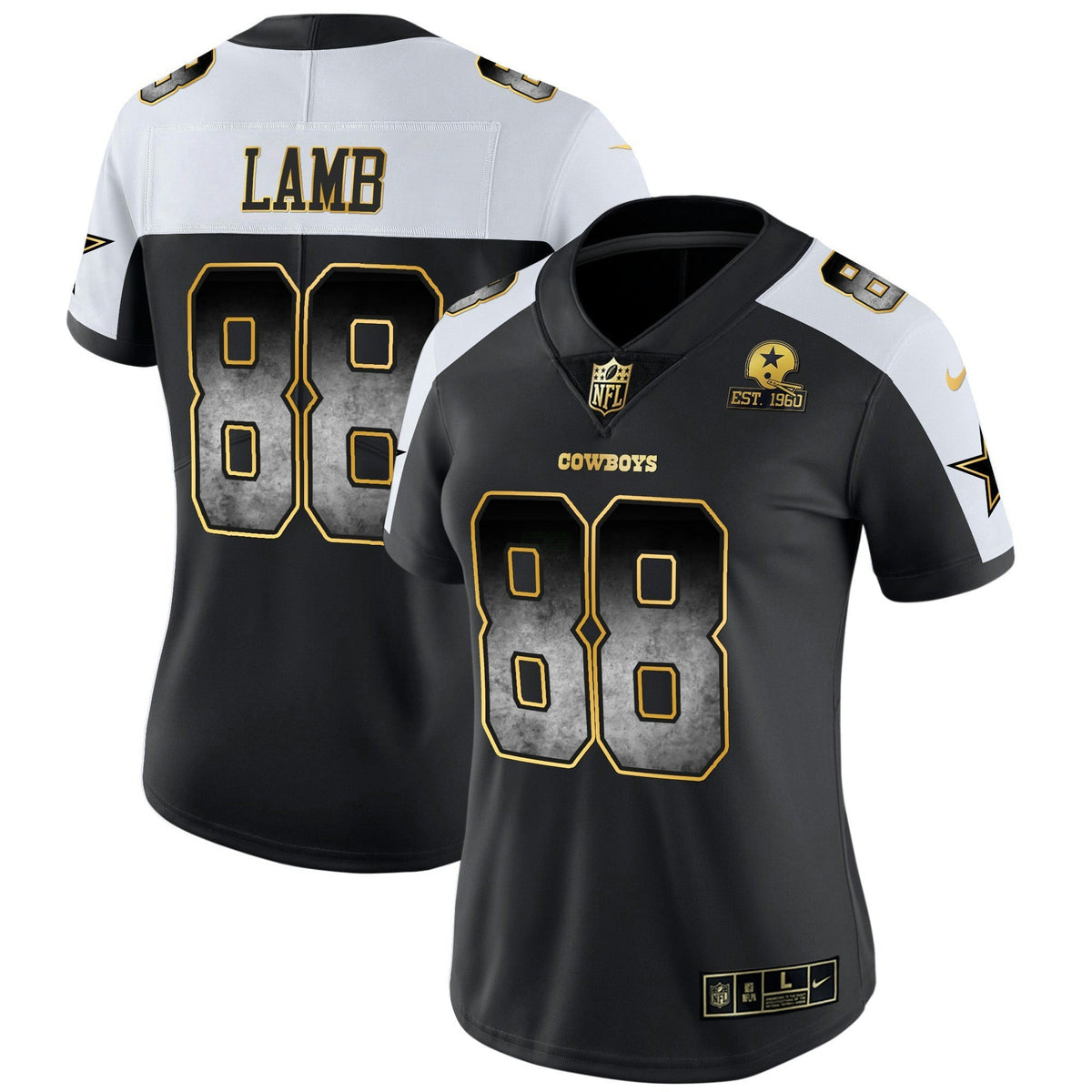 NFL Dallas Cowboys Women’s Arch Smoke Vapor Jersey