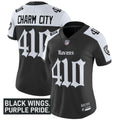 NFL Women’s Baltimore ‘Gothic Nevermore Edition’ Vapor Limited Jersey