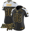 NFL Women’s Buffalo 2025 Mafia Patch Gold Vapor Limited Jersey